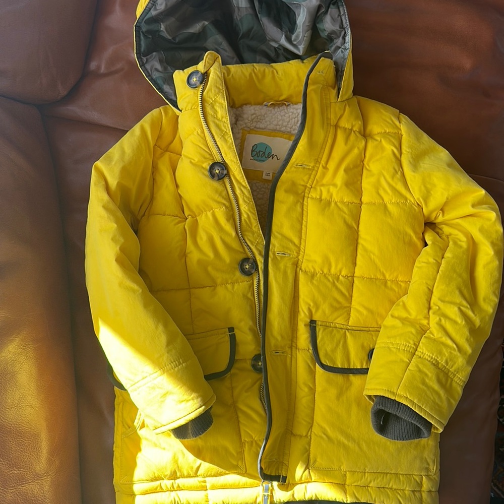 Boden parka size 7-8